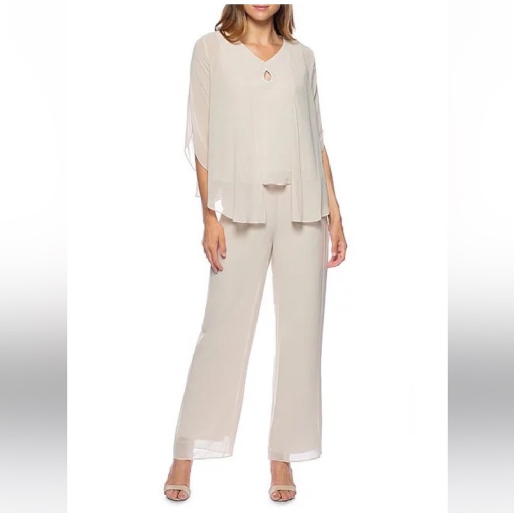New Elegant Cream Women's Jumpsuit
